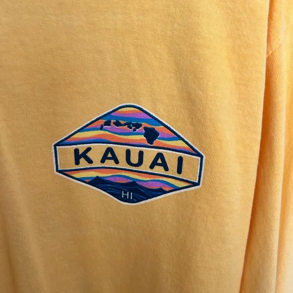 Yellow Long Sleeve Kauai Shirt - Picture 2 of 4